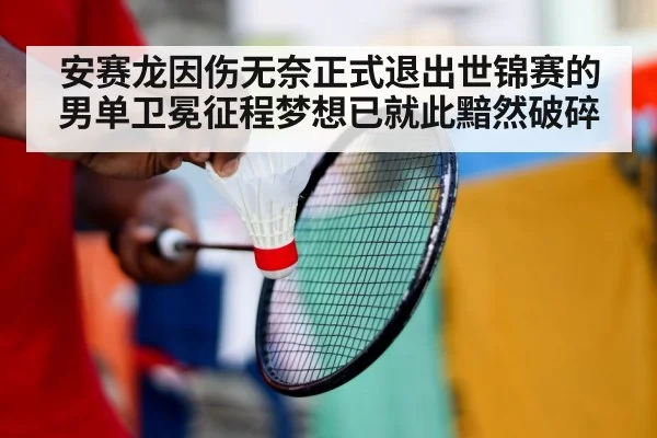 安赛龙因伤无奈正式退出世锦赛的男单卫冕征程梦想已就此黯然破碎